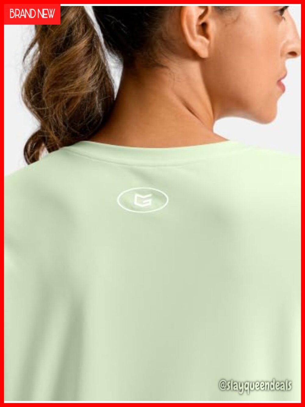Long Sleeve Athletic Running Shirt Lightweight Quick Dry Workout Top - Picture 3 of 6